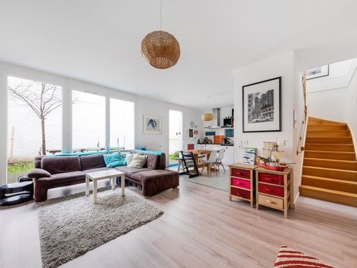 A Saint-Ouen, quartier Garibladi, beau Duplex avec jardin et terrasse